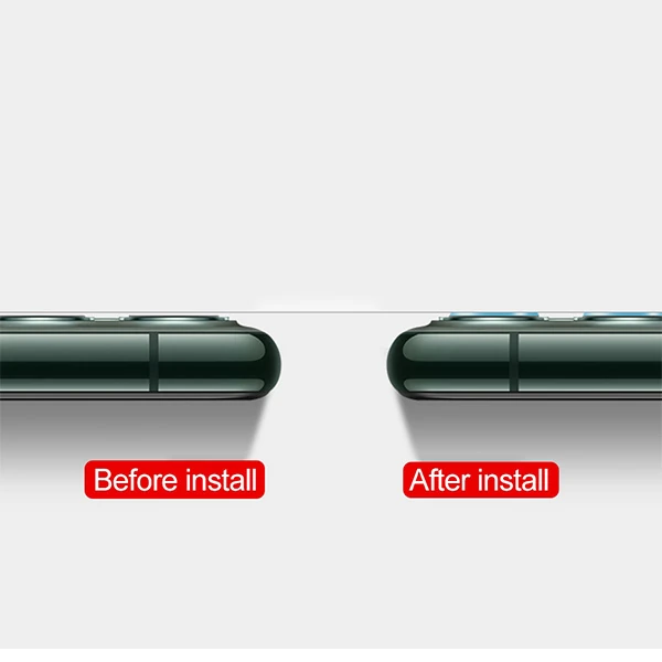 iPhone 11 Yüksek Çözünürlüklü Kamera Lens Koruma Camı-(1903)