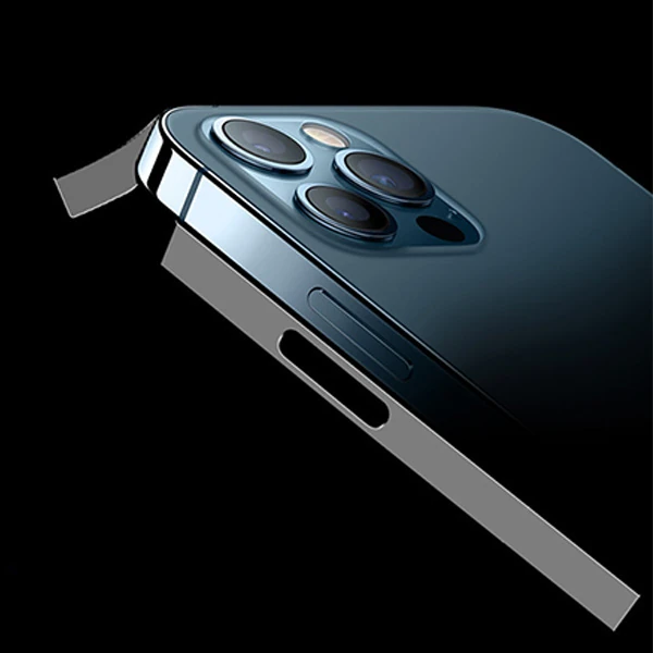 İPhone 12 6.1 Hidrojel Hayalet Yan Alt Üst Kamera Kaplama Film-(1903)
