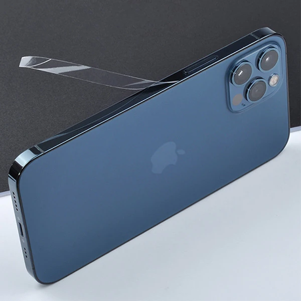 İPhone 12 6.1 Hidrojel Hayalet Yan Alt Üst Kamera Kaplama Film-(1903)