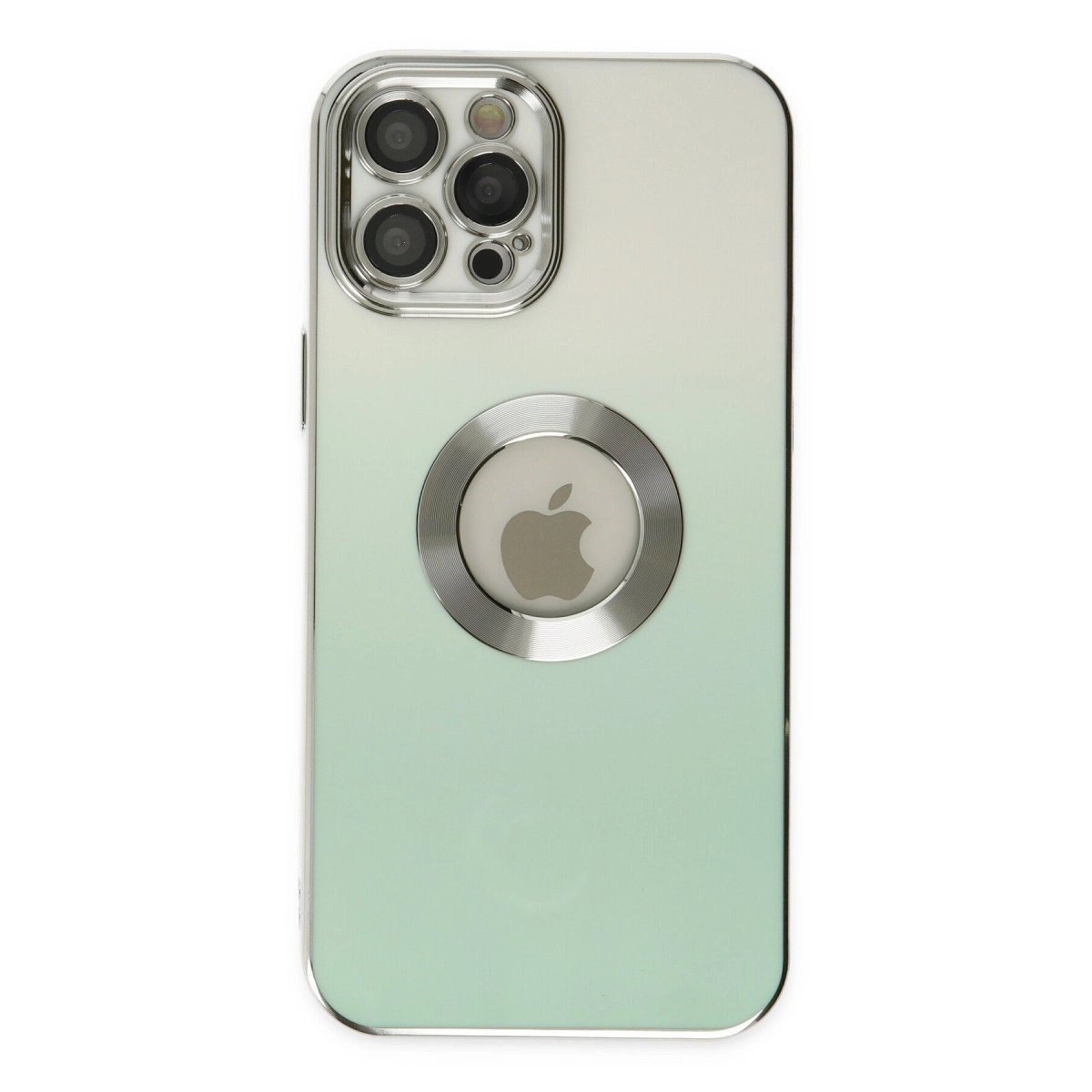 İphone 12 Pro Kılıf Best Silikon - Turkuaz