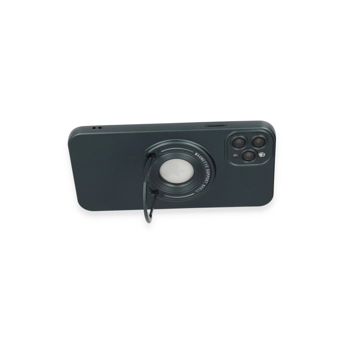 İphone 12 Pro Kılıf Lukka Magneticsafe Kapak - Koyu Yeşil