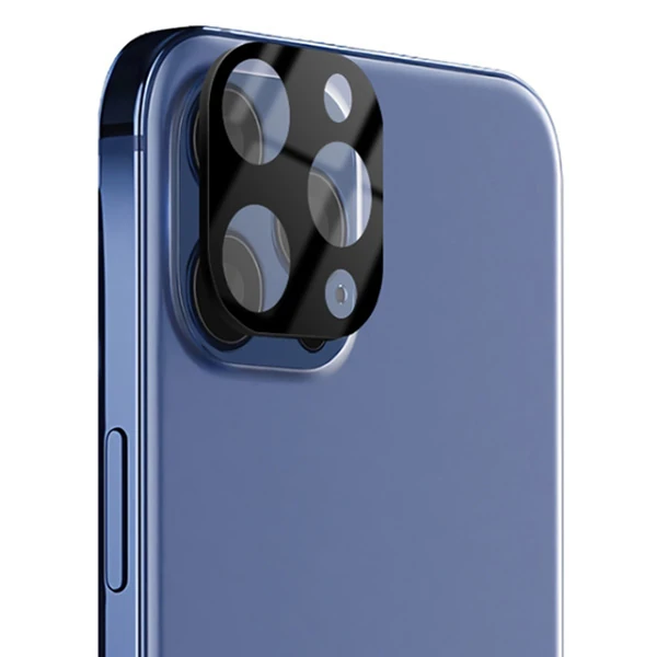 İPhone 12 Pro Max 6.7 3D full Kaplama Tempered Cam Kamera Koruyucu-(1903)