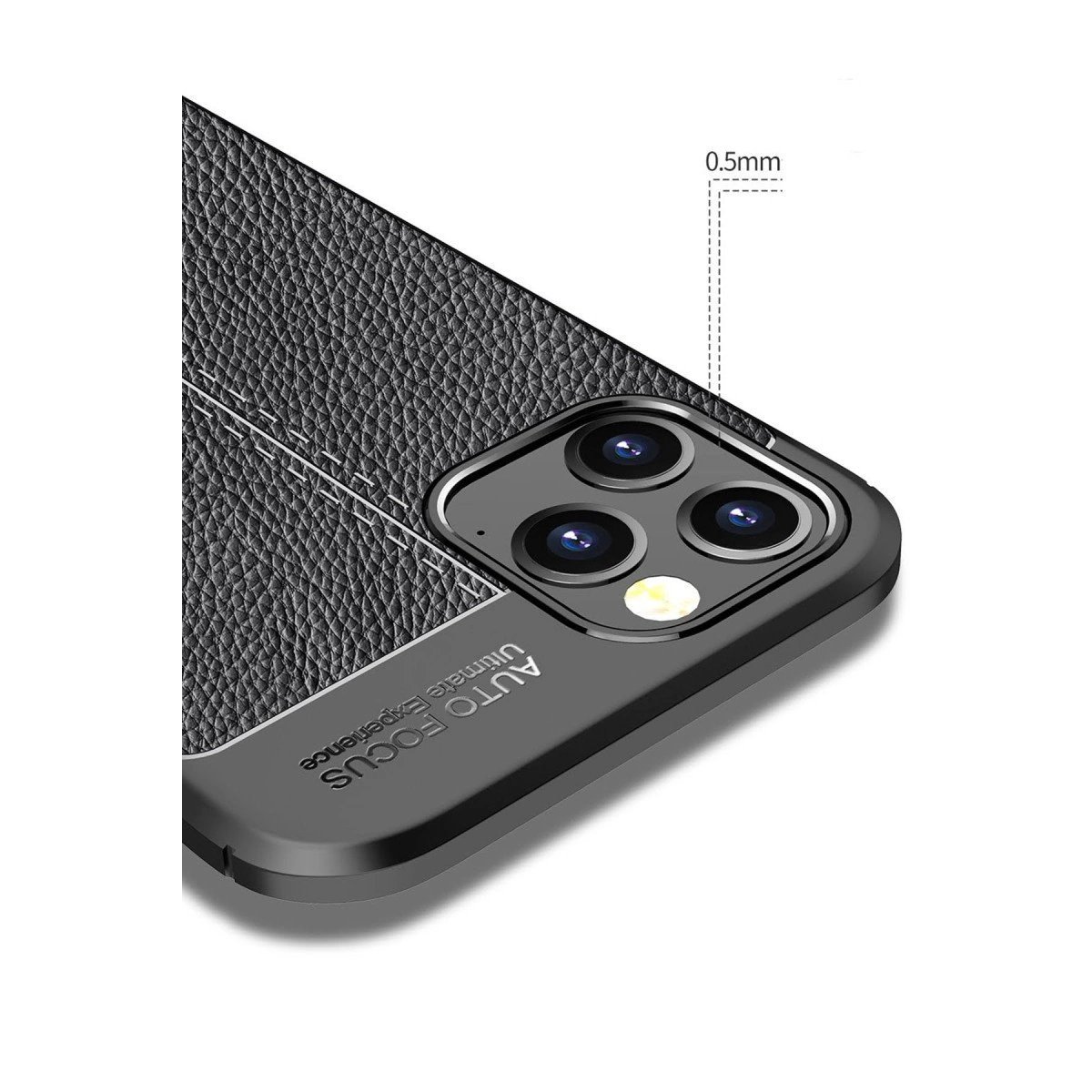 İphone 12 Pro Max Kılıf Auto Focus Kapak - Kırmızı