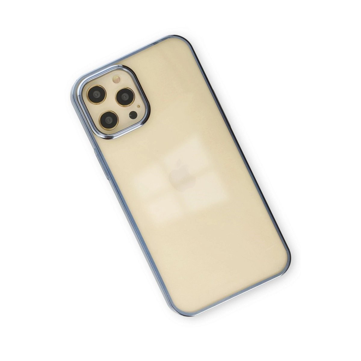 İphone 12 Pro Max Kılıf Element Silikon - Mavi