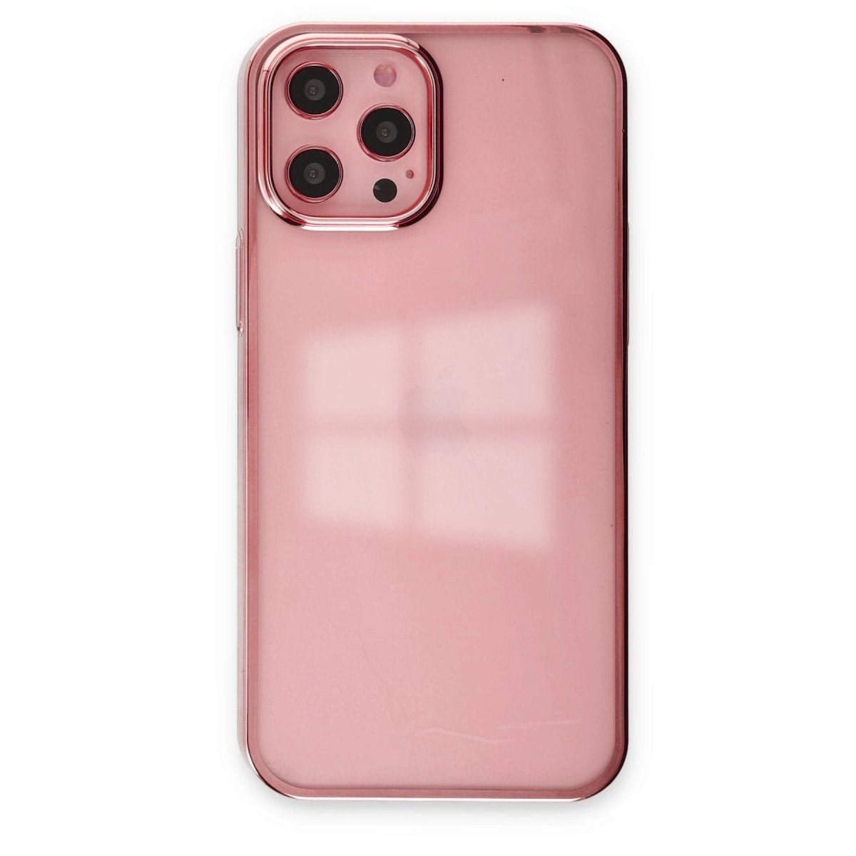 İphone 12 Pro Max Kılıf Element Silikon - Pembe