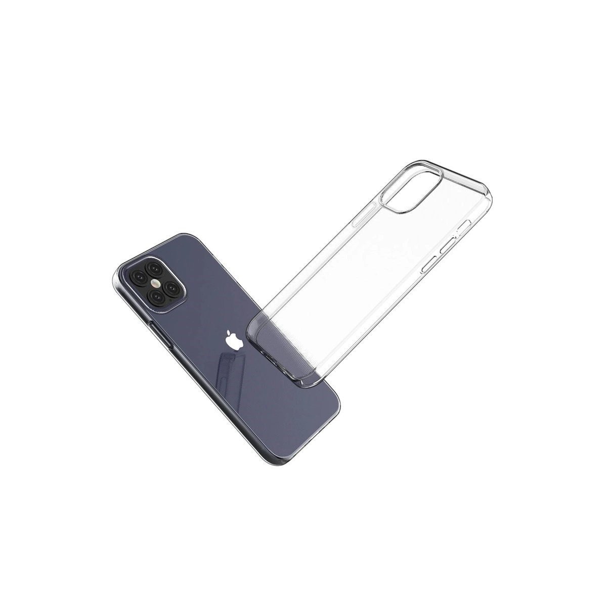 İphone 12 Pro Max Kılıf Lüx Şeffaf Silikon