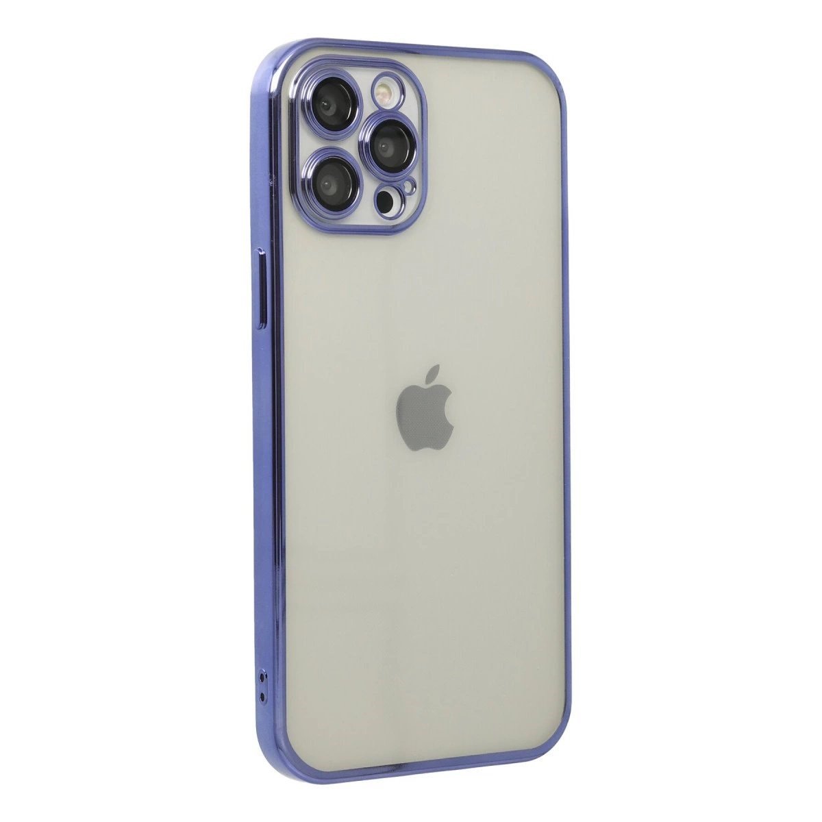 İphone 12 Pro Max Kılıf Razer Lensli Silikon - Mor