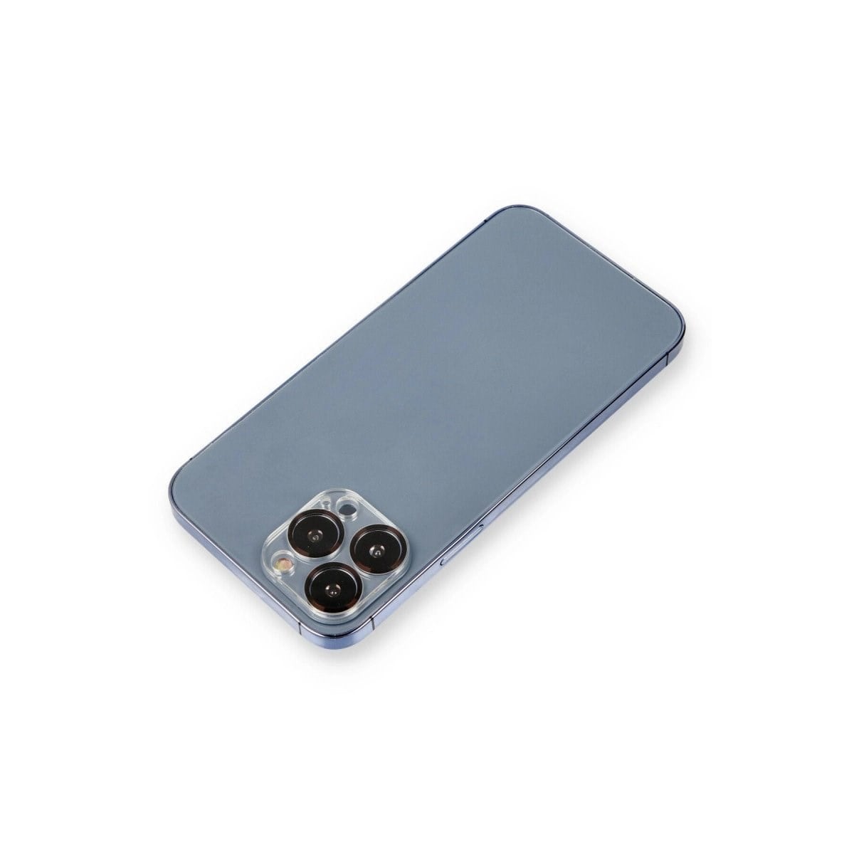 İphone 12 Pro Max Metal Kamera Lens Koruma Cam - Siyah