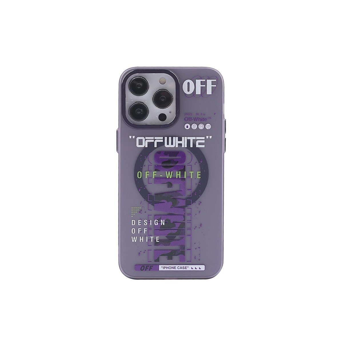 İphone 13 Pro Kılıf Apollo Magneticsafe Desenli Kapak - Apollo Mor - 3