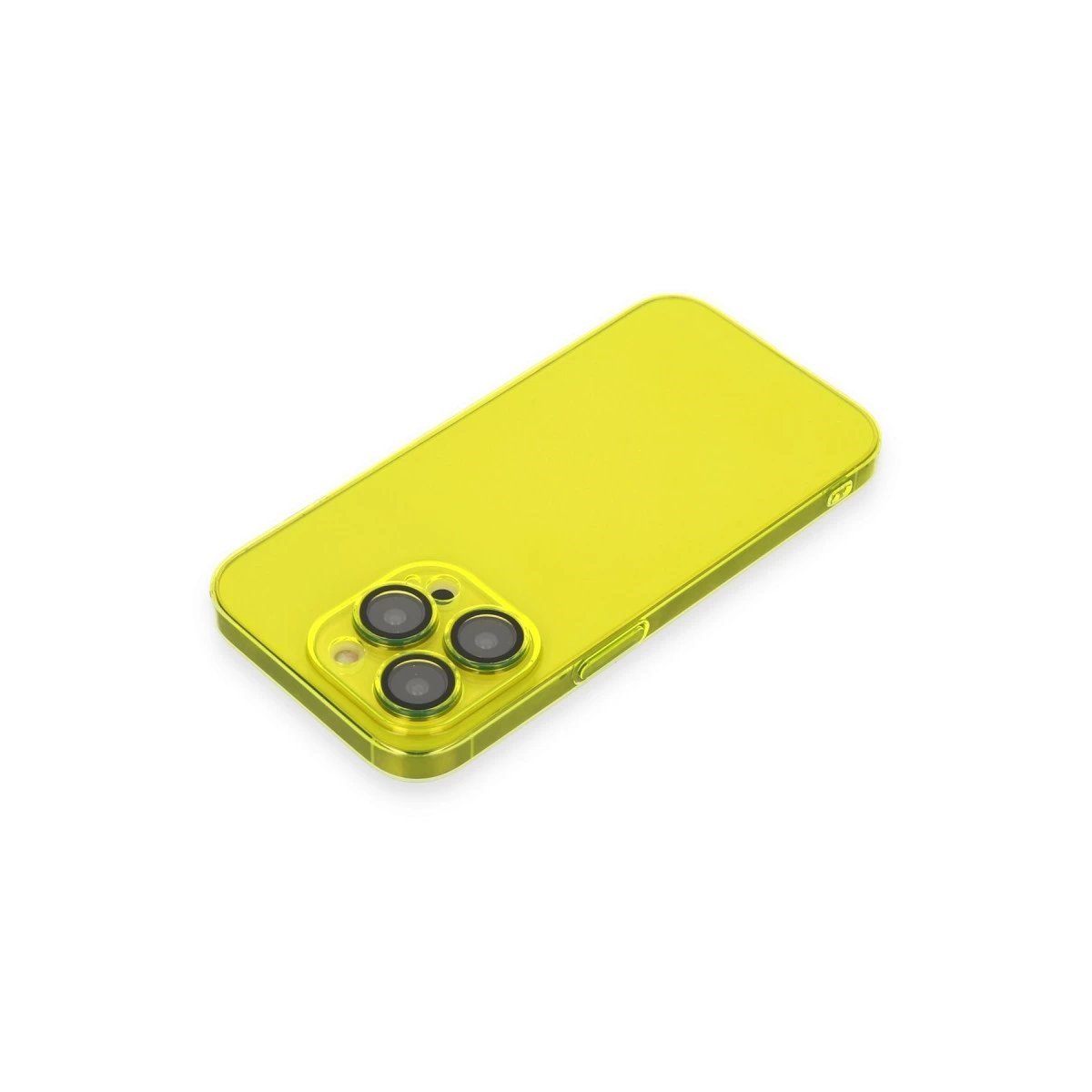 İphone 13 Pro Kılıf Armada Lensli Kapak - Sarı