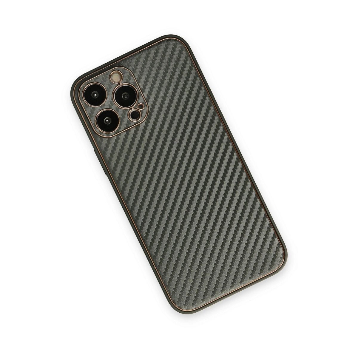 İphone 13 Pro Kılıf Coco Karbon Silikon - Füme
