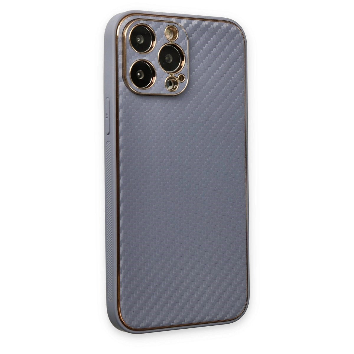 İphone 13 Pro Kılıf Coco Karbon Silikon - Gri
