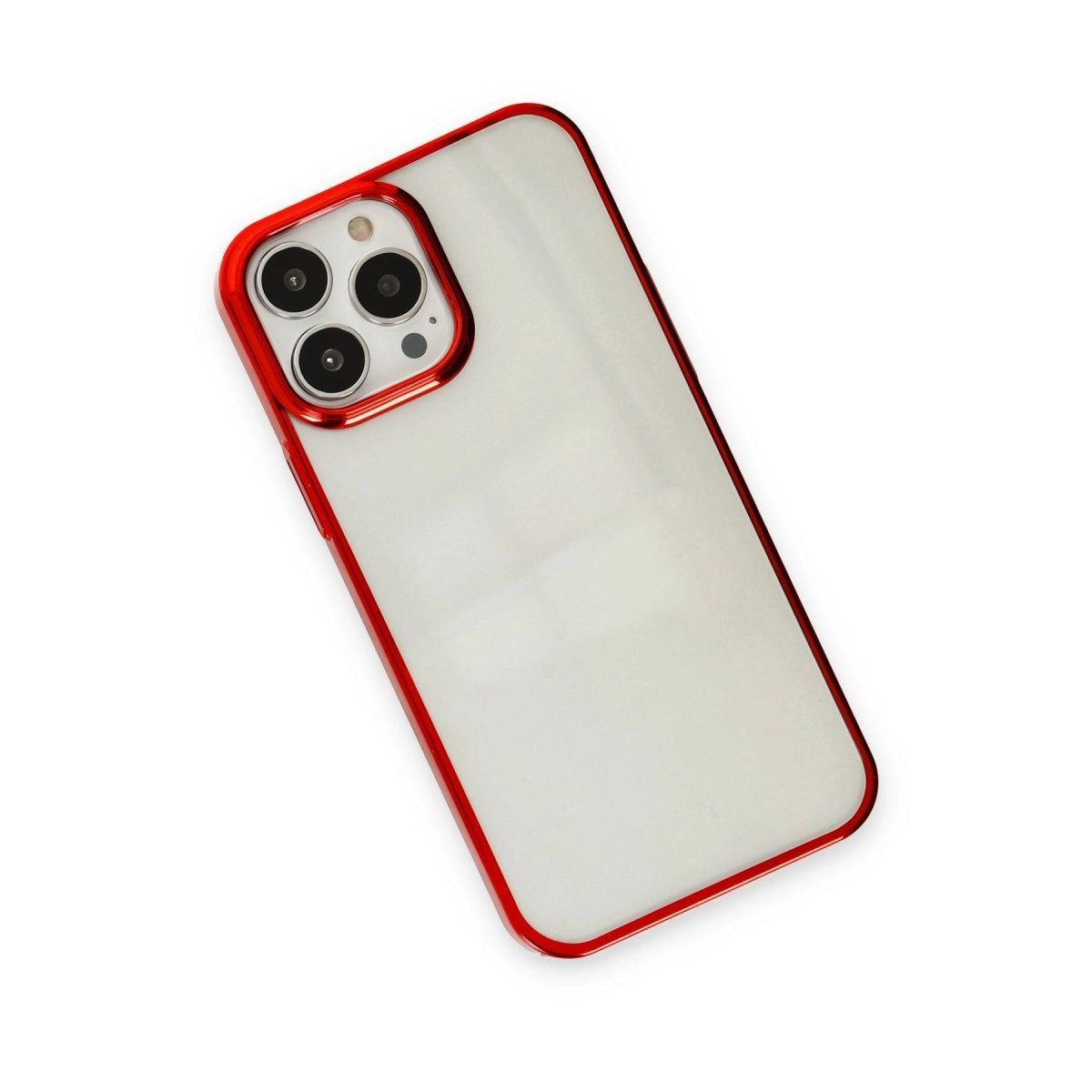 İphone 13 Pro Kılıf Element Silikon - Kırmızı