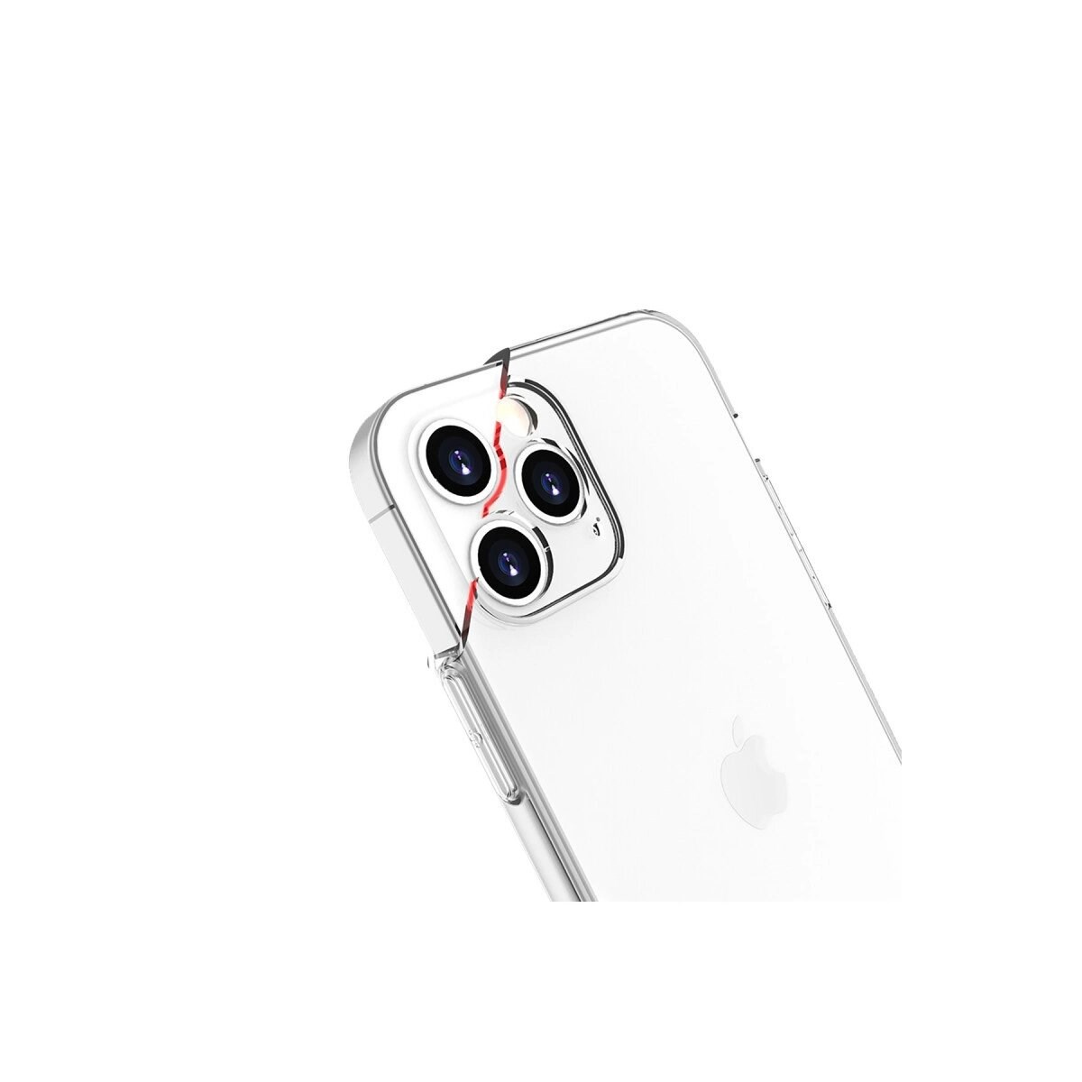 İphone 13 Pro Kılıf Lüx Şeffaf Silikon