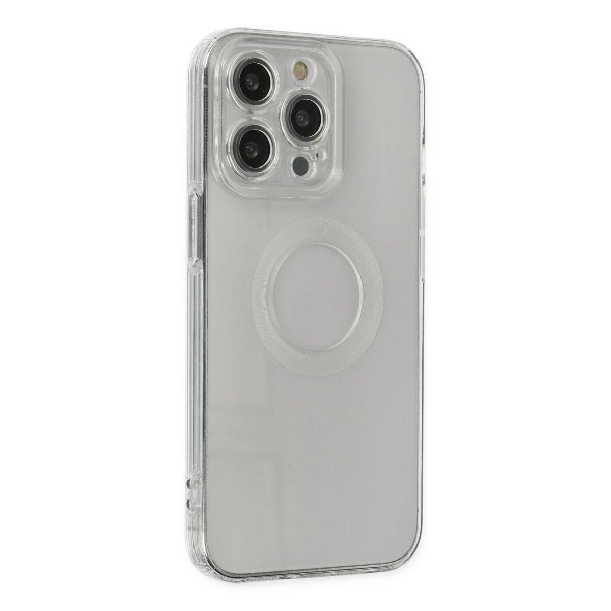 İphone 13 Pro Kılıf Santa Lens Silikon - Şeffaf