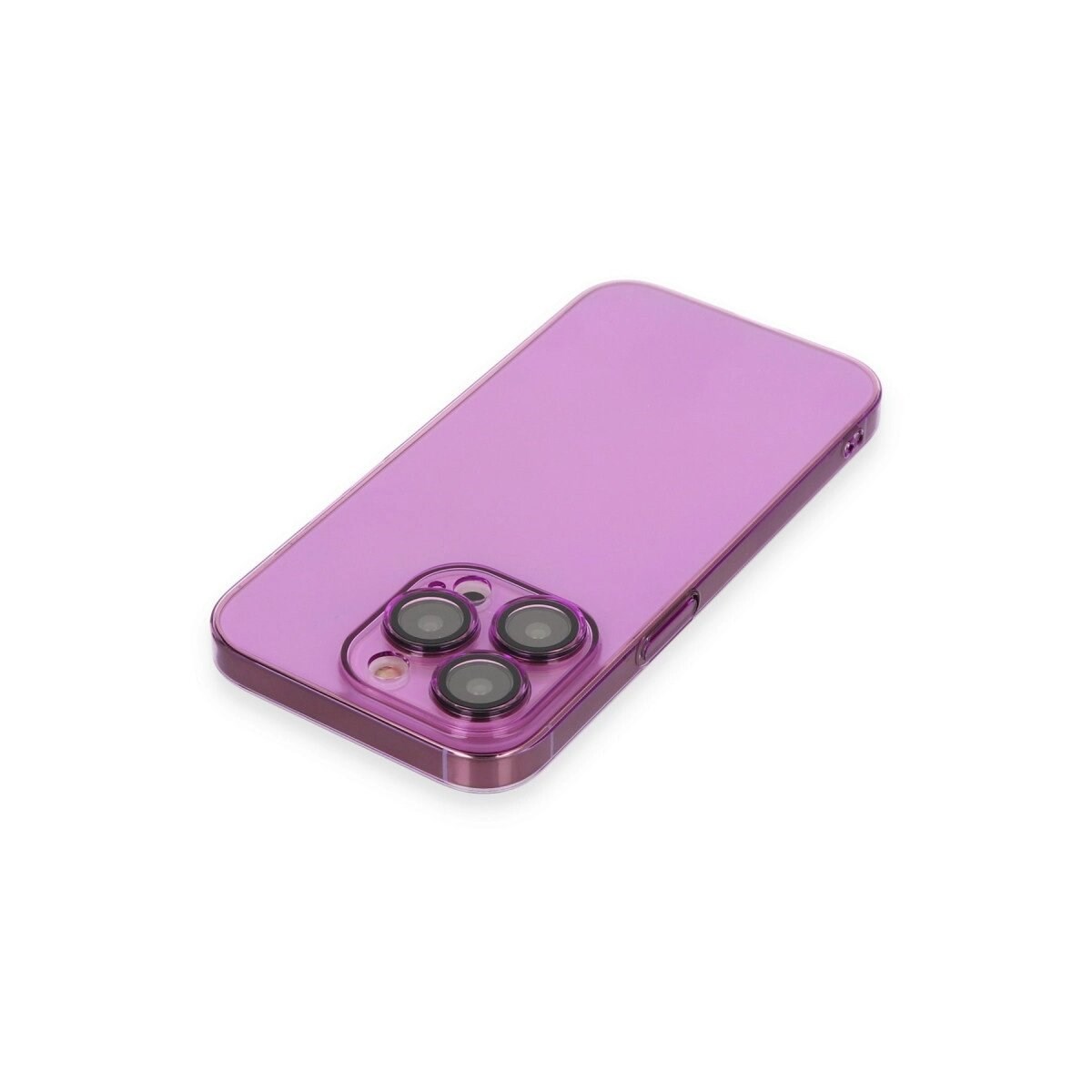 İphone 13 Pro Max Kılıf Armada Lensli Kapak - Mor