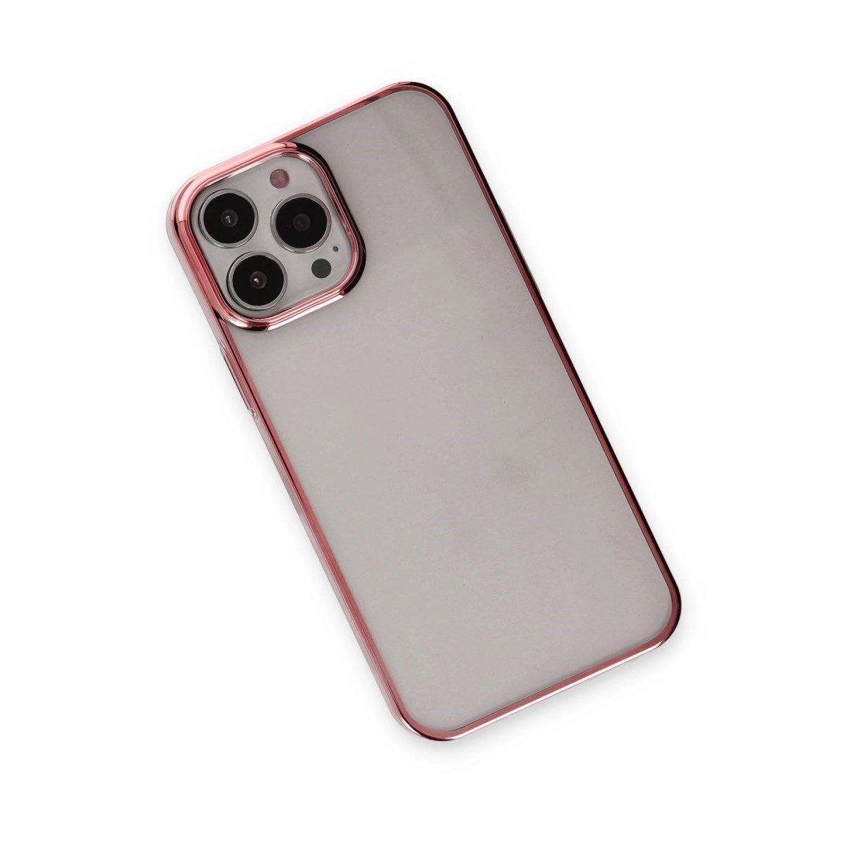 İphone 13 Pro Max Kılıf Element Silikon - Pembe