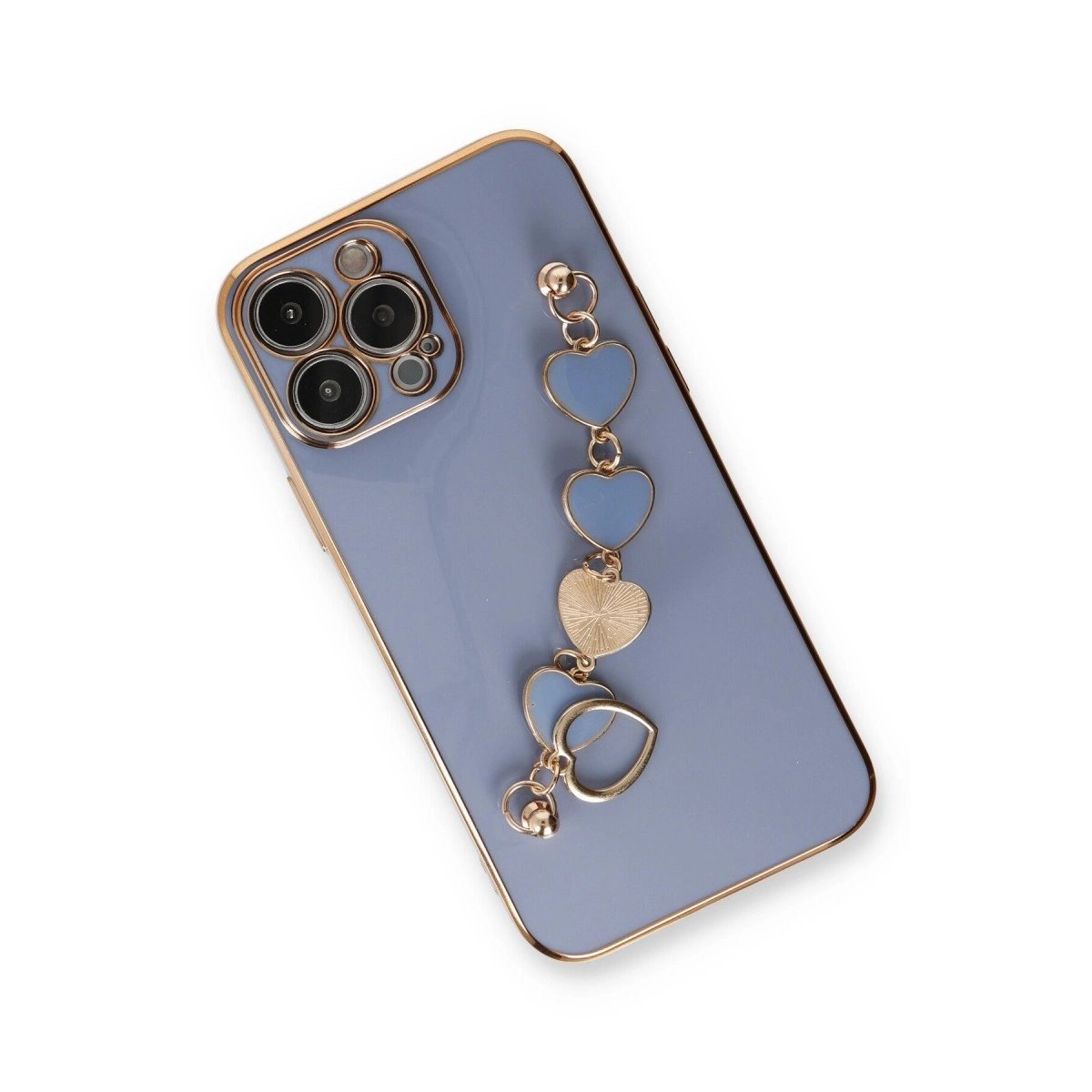 İphone 13 Pro Max Kılıf Esila Silikon - Gri