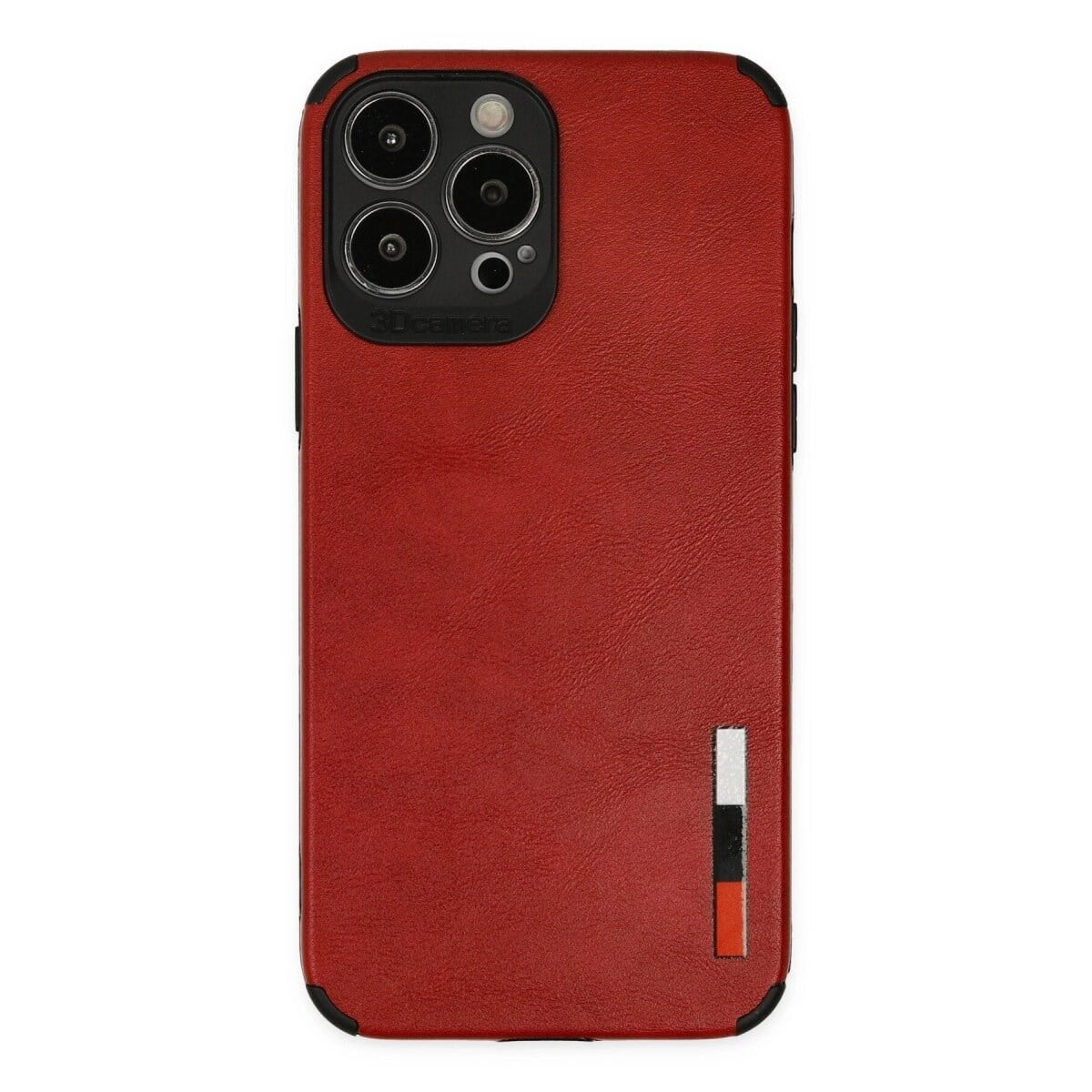 İphone 13 Pro Max Kılıf Loop Deri Silikon - Kırmızı