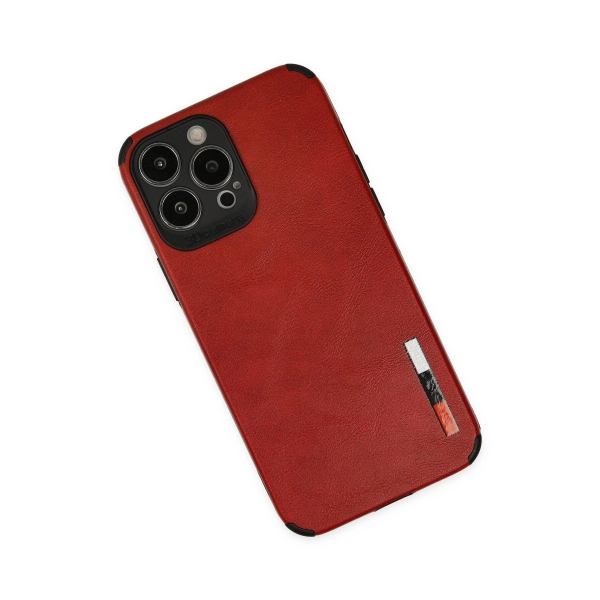 İphone 13 Pro Max Kılıf Loop Deri Silikon - Kırmızı