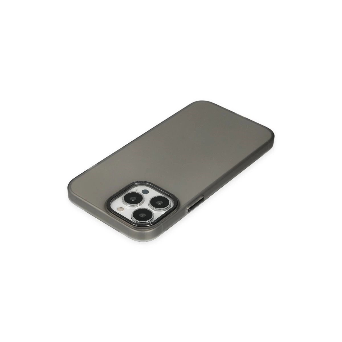İphone 13 Pro Max Kılıf Modos Metal Kapak - Siyah