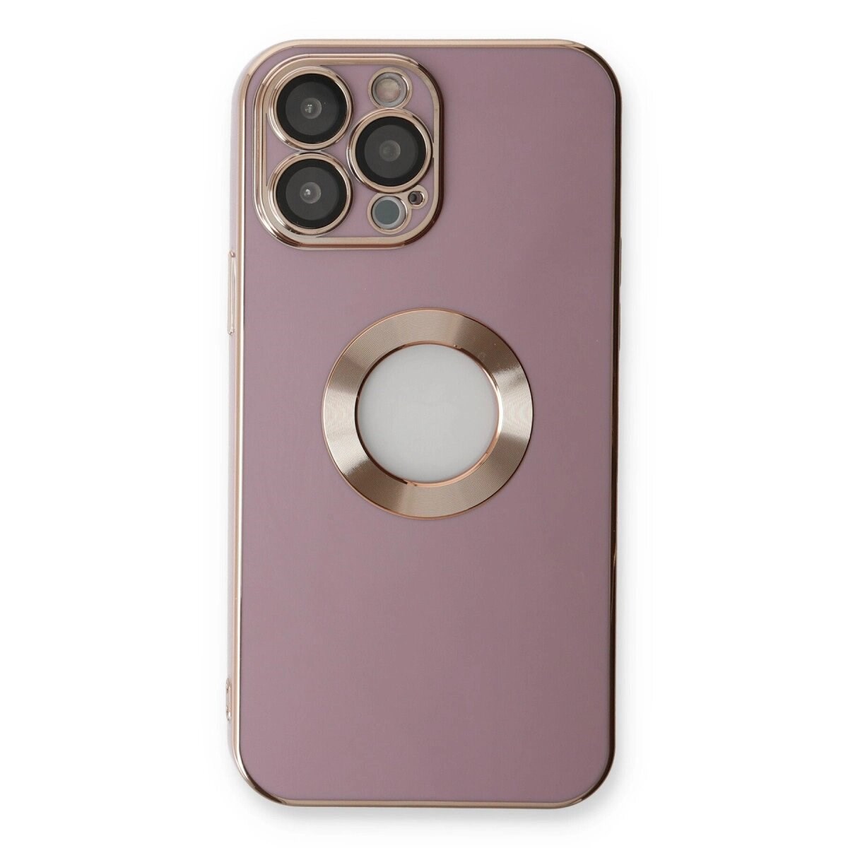 İphone 13 Pro Max Kılıf Store Silikon - Mor