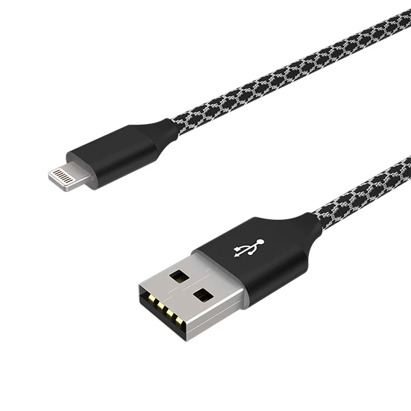 İPhone 14-13-12 11 3.0A Hızlı Halat Usb Şarj Kablosu 1MM-(1903)