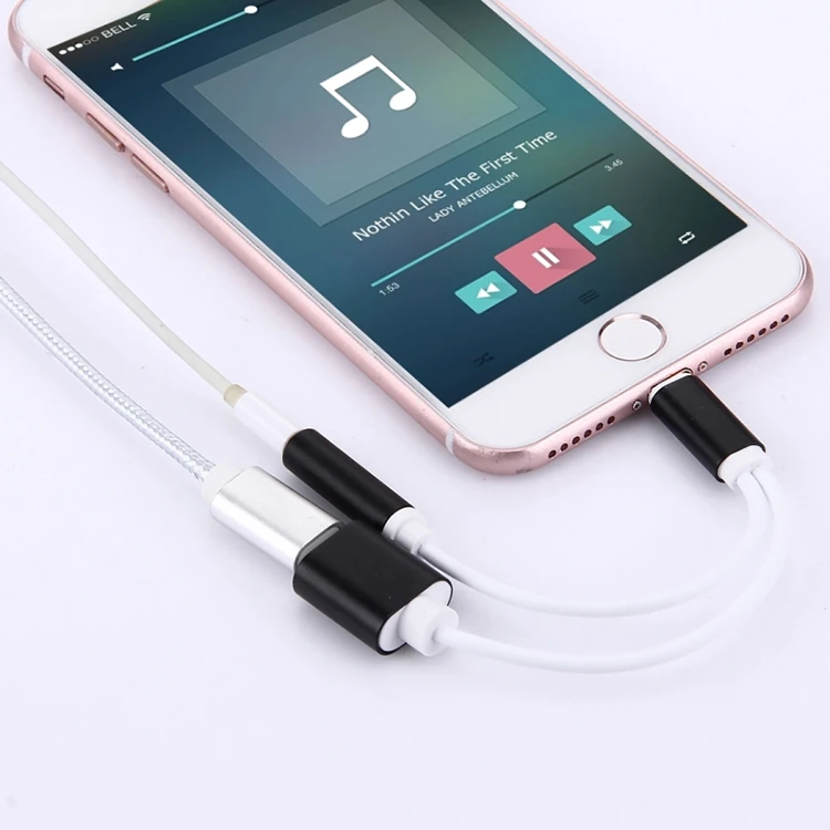 iPhone 14-13-12-11 3.5mm Kulaklık ve Şarj Dönüştürücü-(1903)