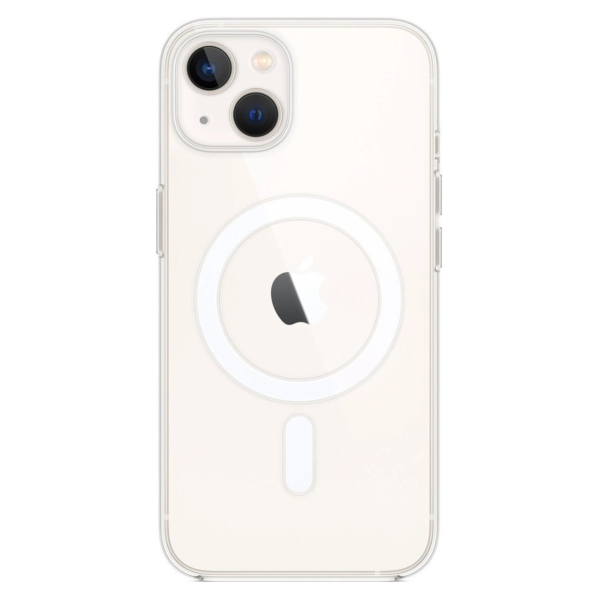 İphone 14 Kılıf Magneticsafe Şeffaf Silikon - Şeffaf