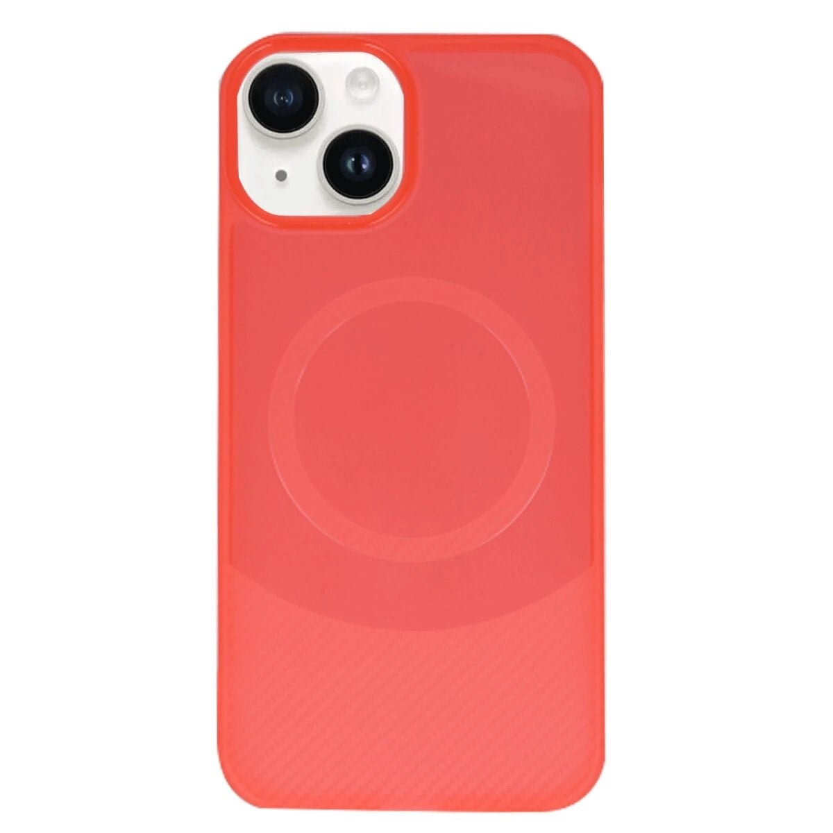 İphone 14 Kılıf Maya Karbon Kapak - Kırmızı