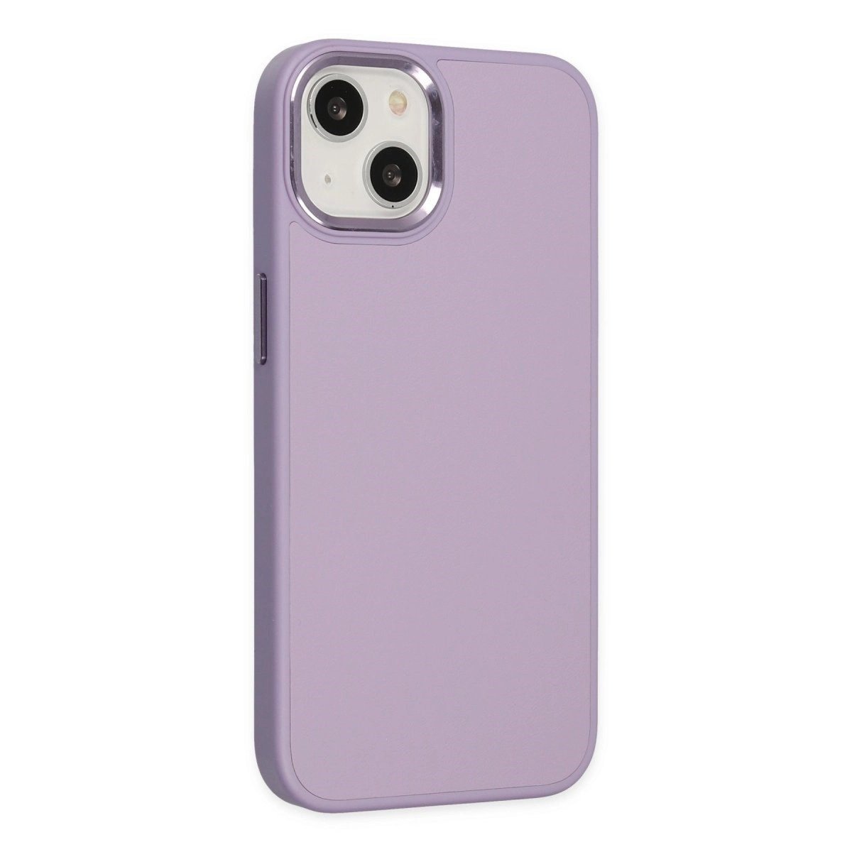 İphone 14 Plus Kılıf Asya Deri Silikon - Lila