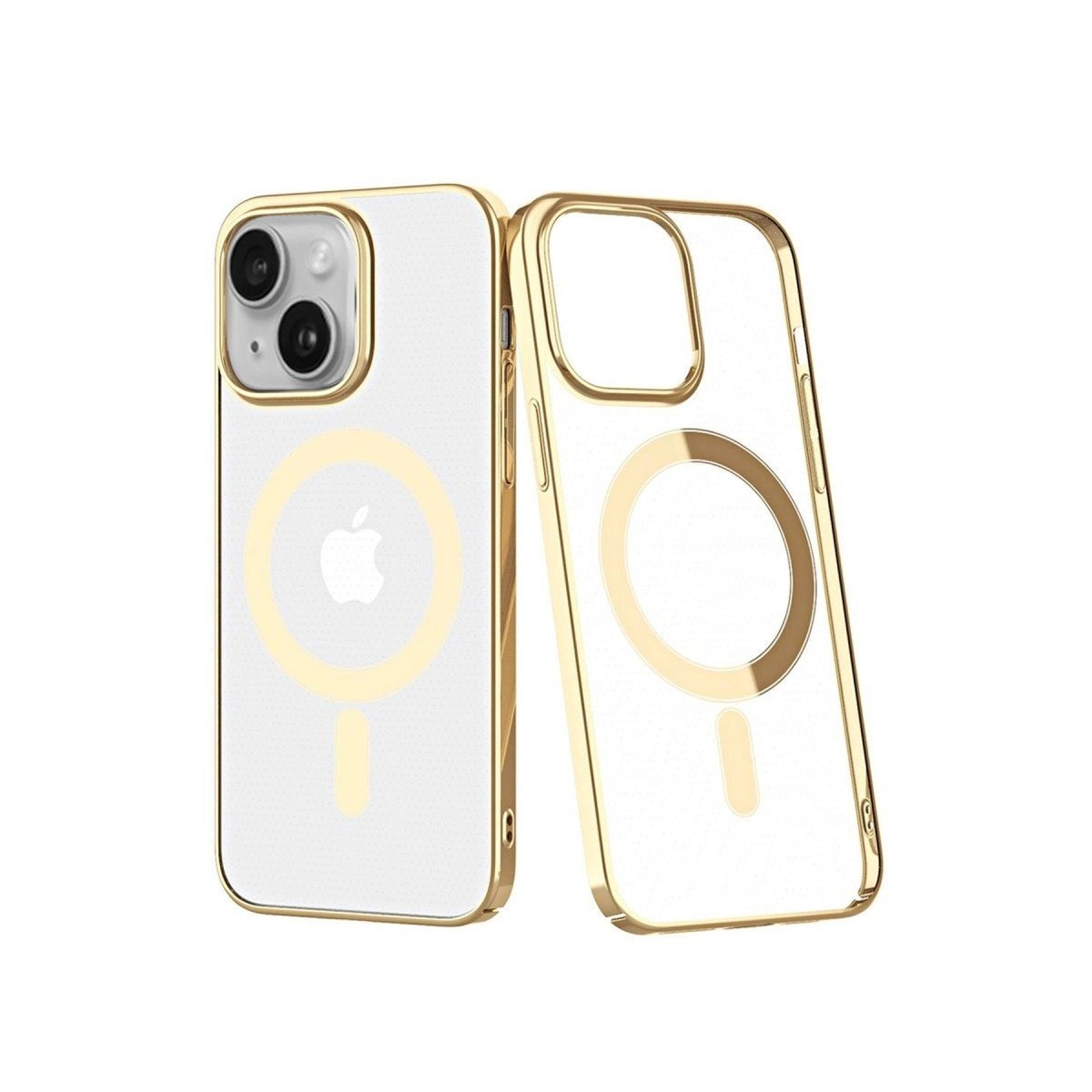 İphone 14 Plus Kılıf Element Magneticsafe Sert Kapak - Gold