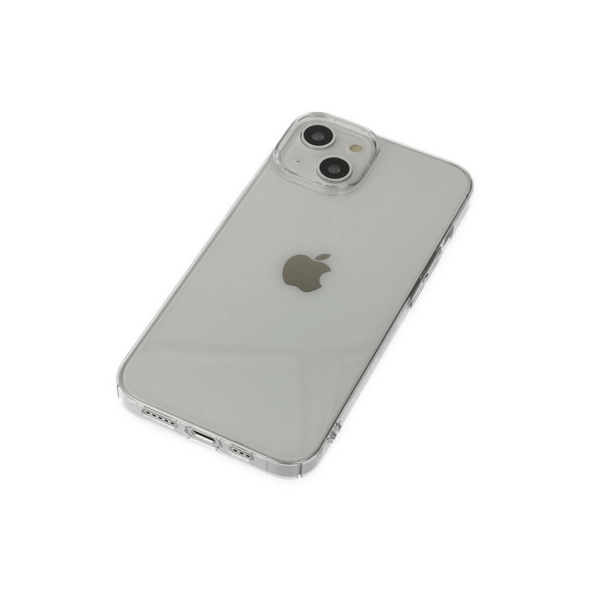 İphone 14 Plus Kılıf Pc Sert Şeffaf Kapak - Şeffaf