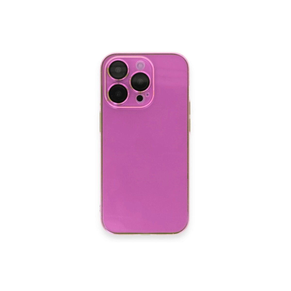İphone 14 Pro Kılıf Armada Lensli Kapak - Pembe