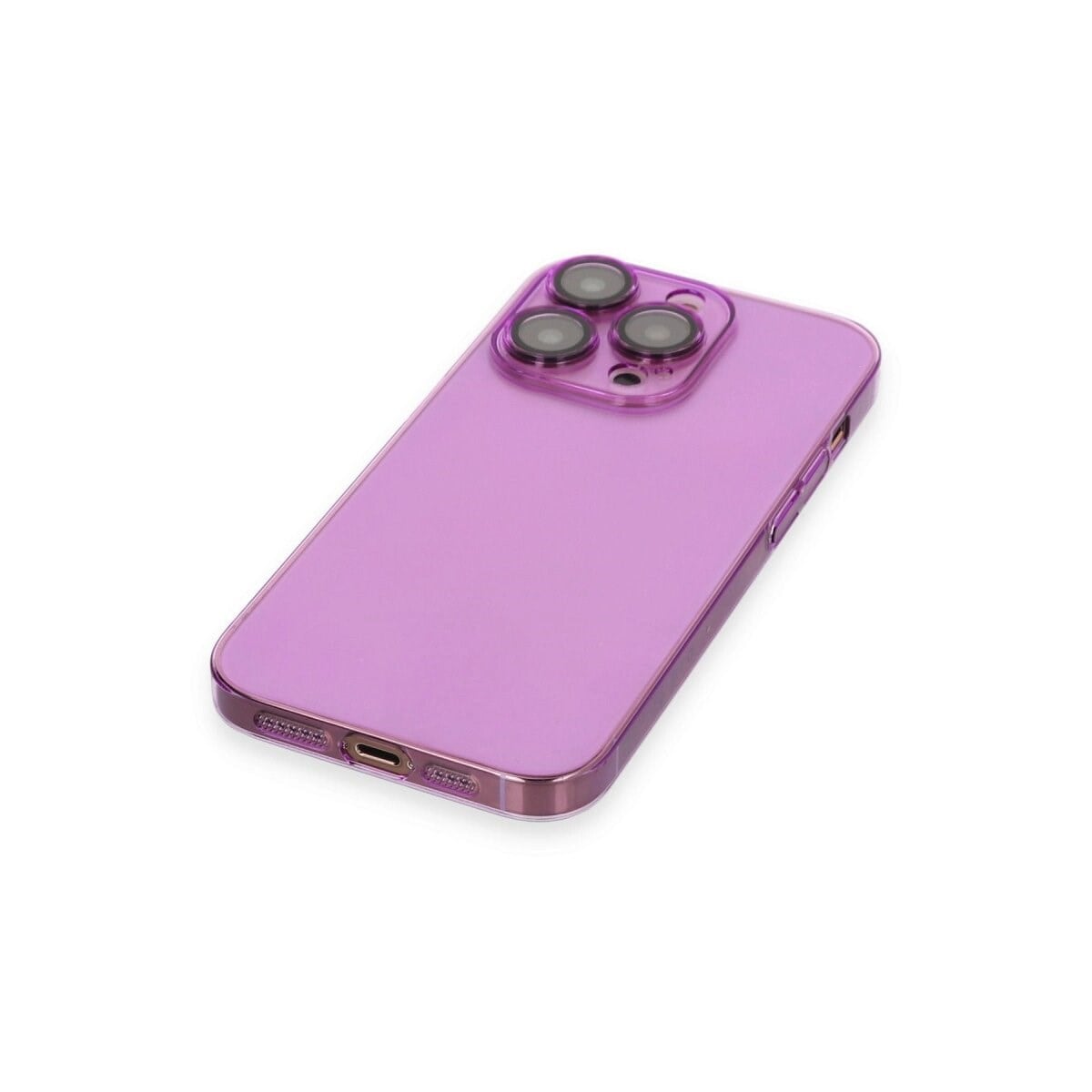 İphone 14 Pro Kılıf Armada Lensli Kapak - Mor