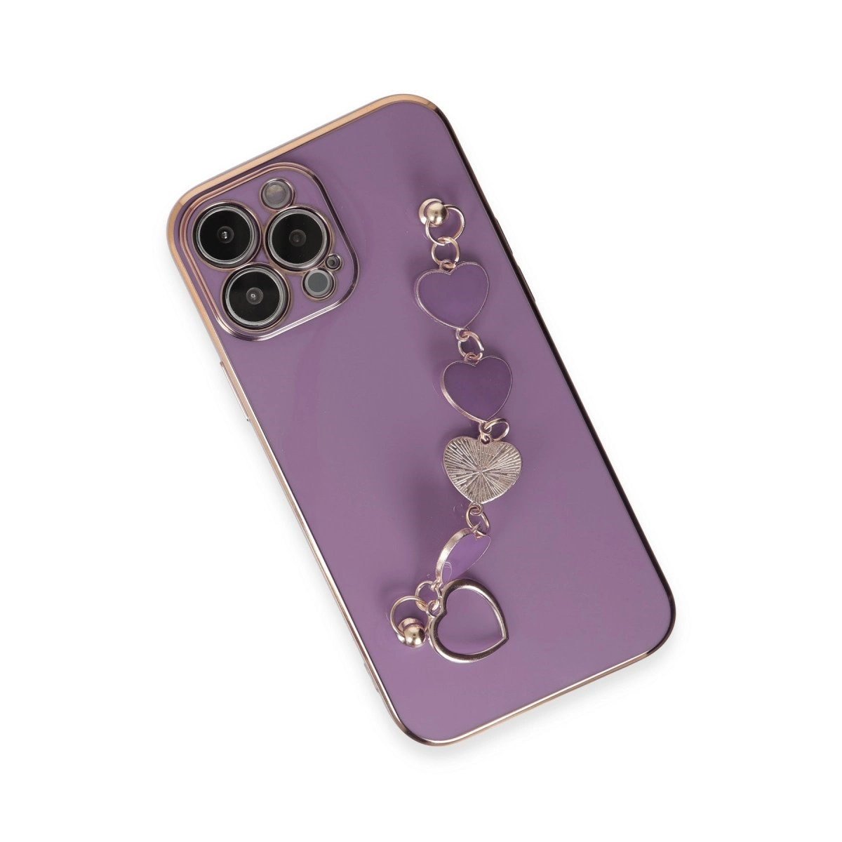 İphone 14 Pro Kılıf Esila Silikon - Mor