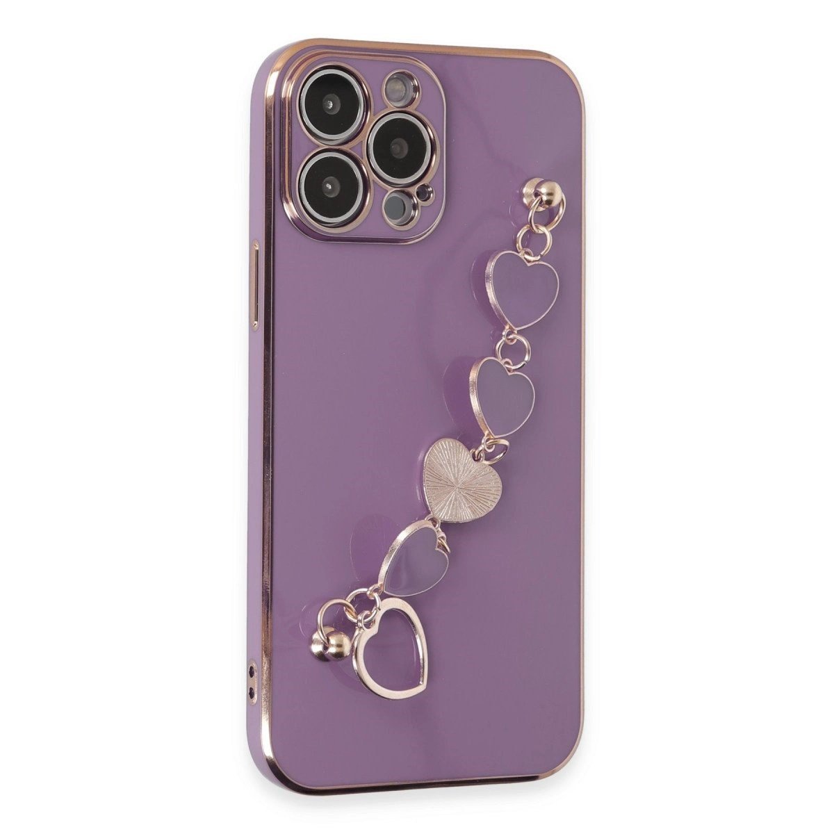 İphone 14 Pro Kılıf Esila Silikon - Mor