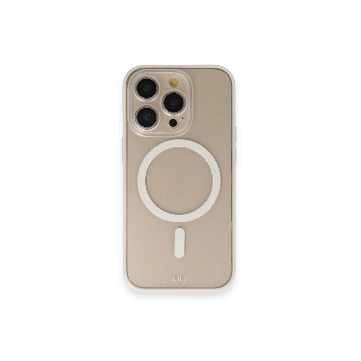 İphone 14 Pro Kılıf Grand Magneticsafe Kapak - Beyaz
