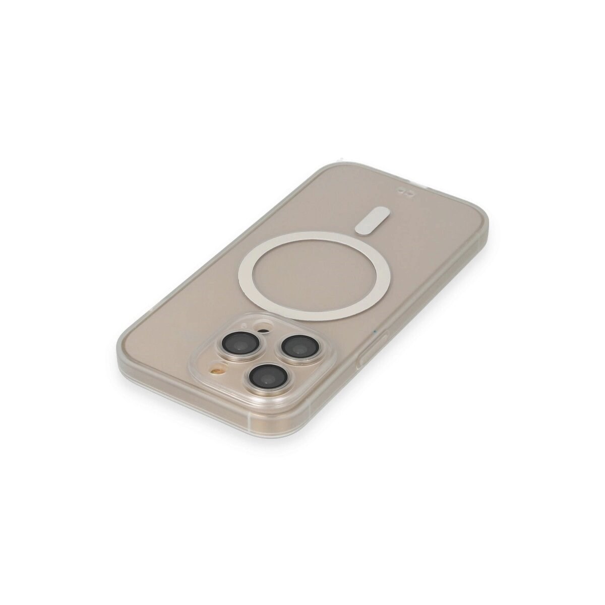 İphone 14 Pro Kılıf Grand Magneticsafe Kapak - Şeffaf