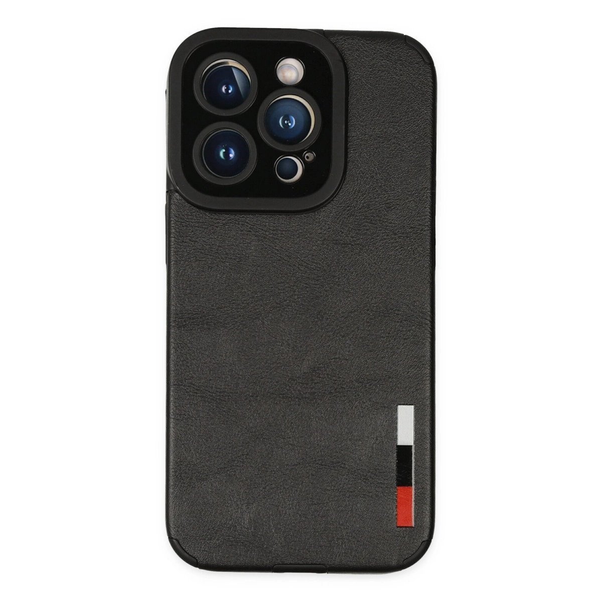 İphone 14 Pro Kılıf Loop Deri Silikon - Siyah