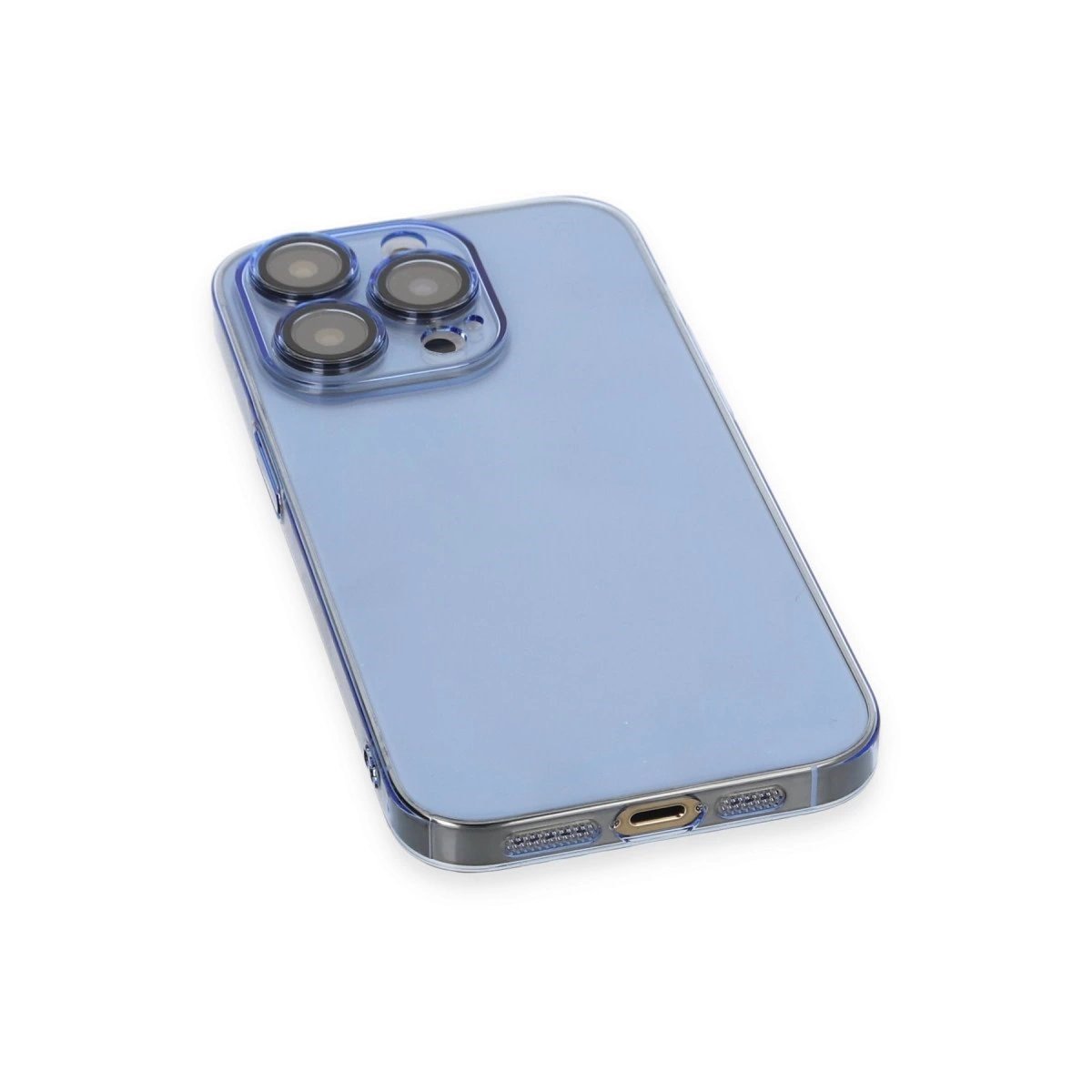 İphone 14 Pro Max Kılıf Armada Lensli Kapak - Sierra Blue