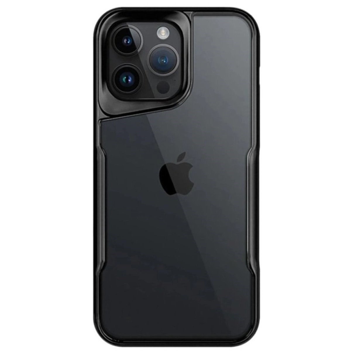 İphone 14 Pro Max Kılıf Boyi Silikon Kapak - Siyah