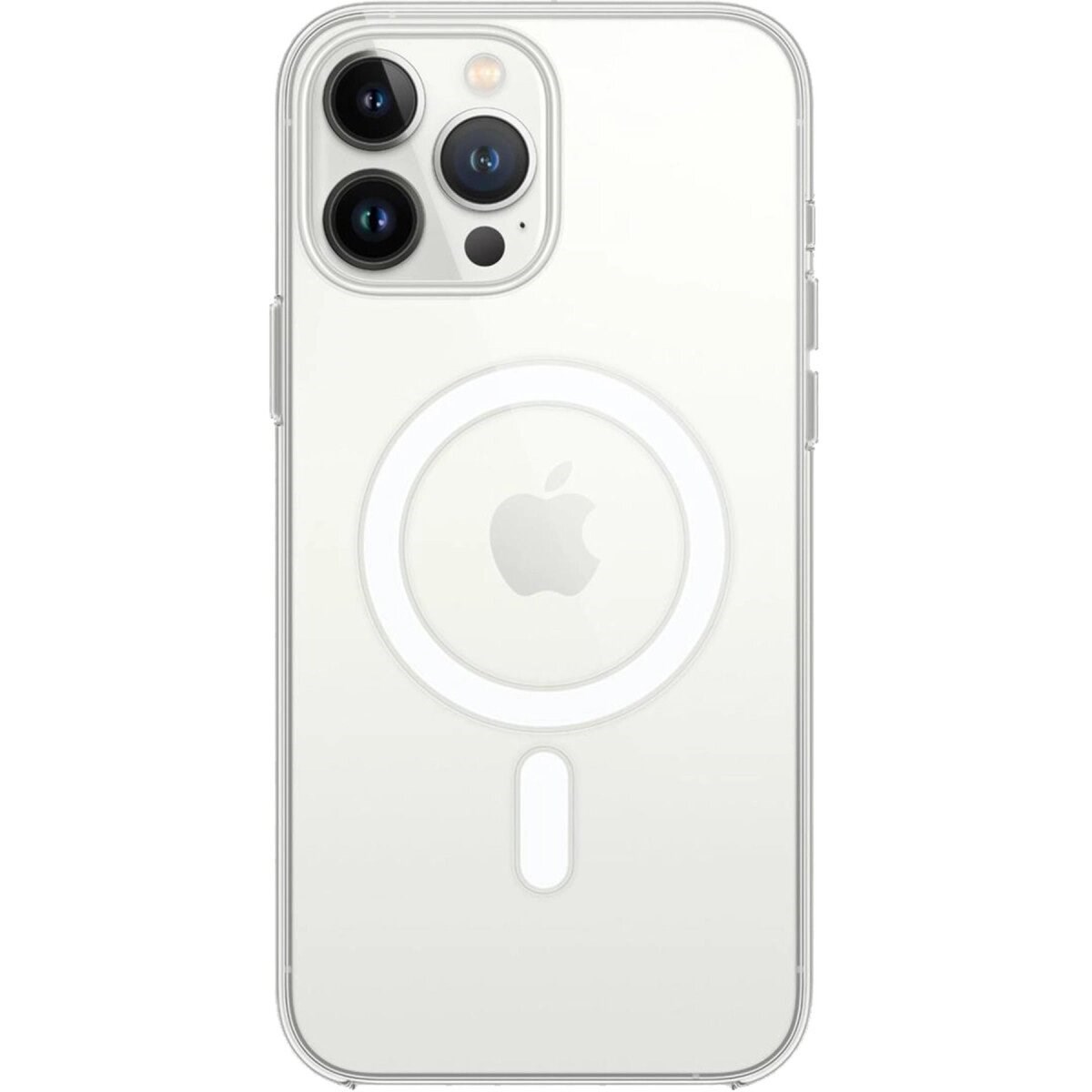 İphone 14 Pro Max Kılıf Pc Real Magsafe Kapak - Şeffaf