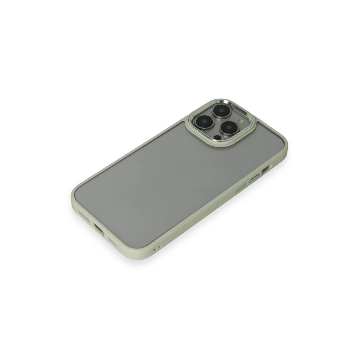 İphone 14 Pro Max Kılıf Power Silikon - Yeşil