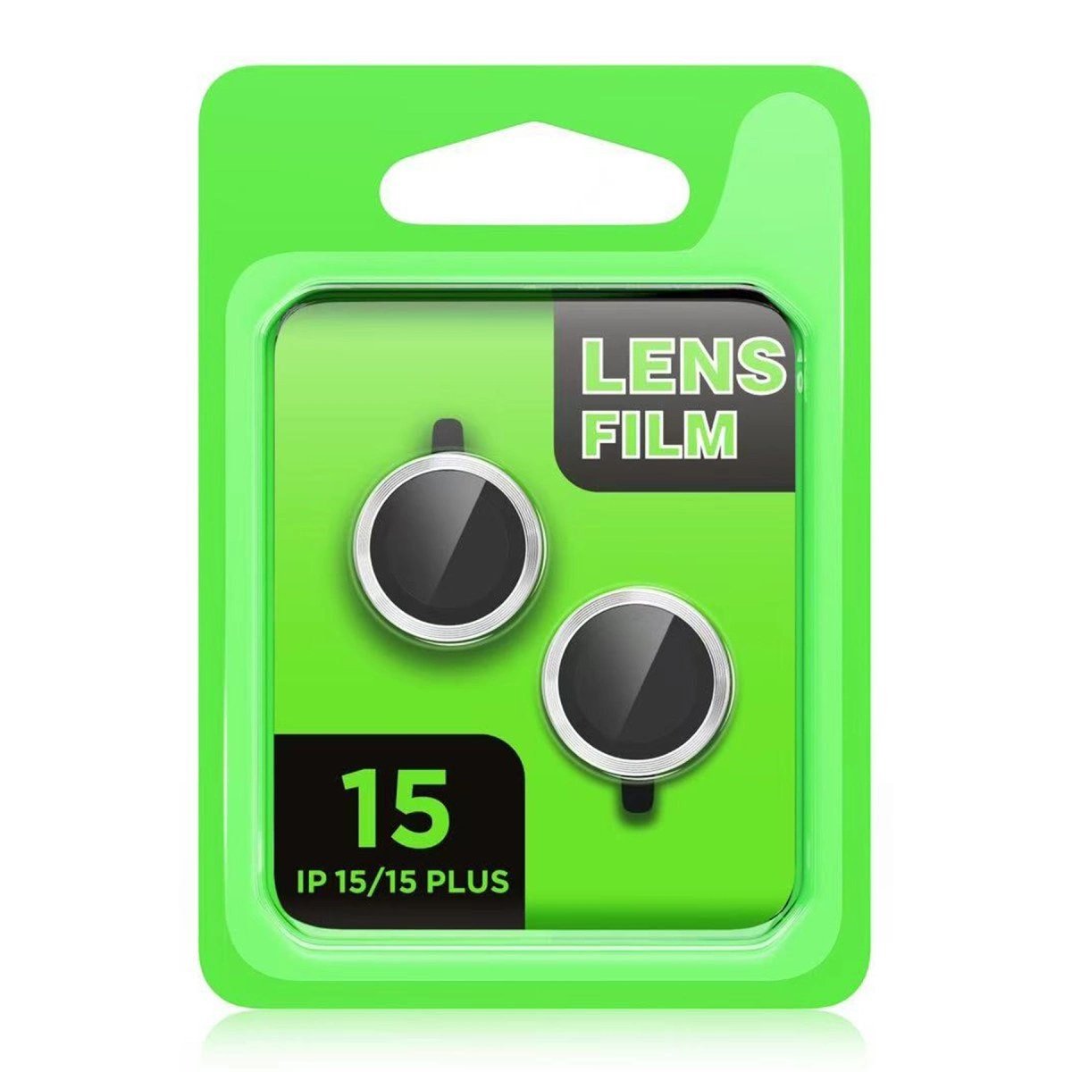 İphone 15 Plus Raze Metal Kamera Lens - Pembe