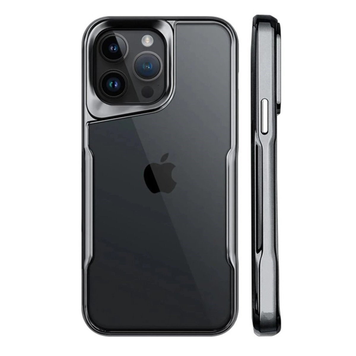 İphone 15 Pro Kılıf Boyi Silikon Kapak - Titan Gri