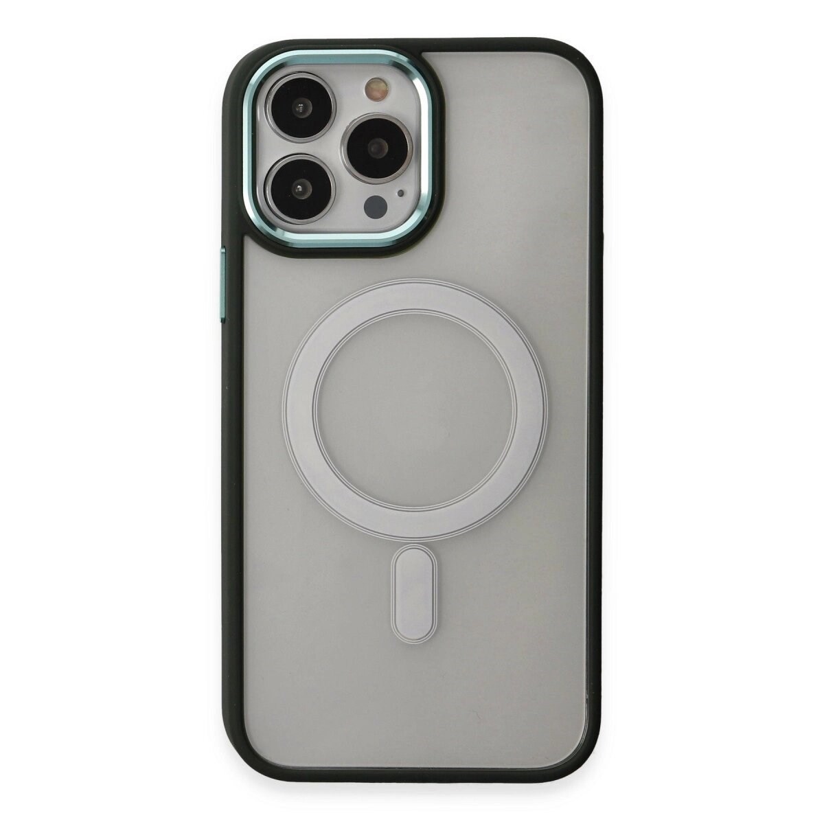 İphone 15 Pro Kılıf Room Magneticsafe Silikon - Köknar Yeşili