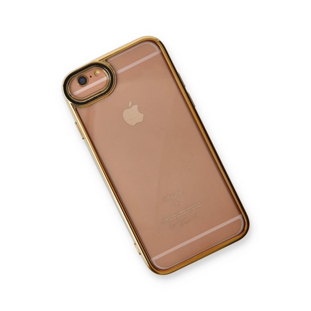İphone 6 Kılıf Liva Lens Silikon - Siyah