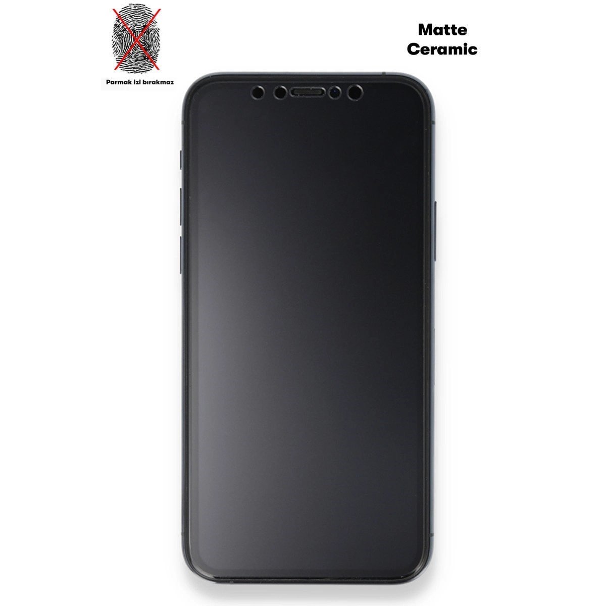 İphone 6 Plus Mat Seramik Nano Ekran Koruyucu - Beyaz