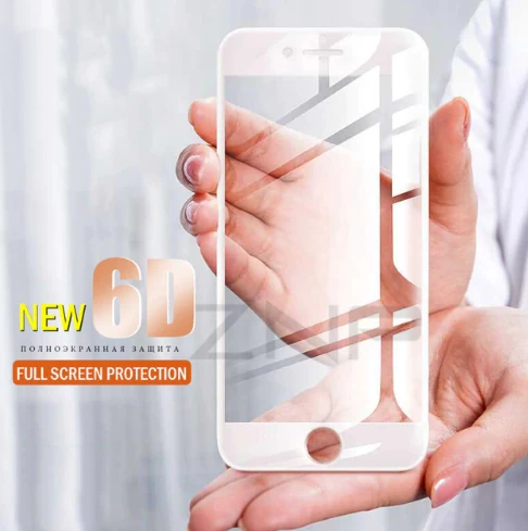 İphone 6plus İphone 6s Plus 6d Kavisli Full Kırılmaz Cam Ekran Koruyucu-(1903)